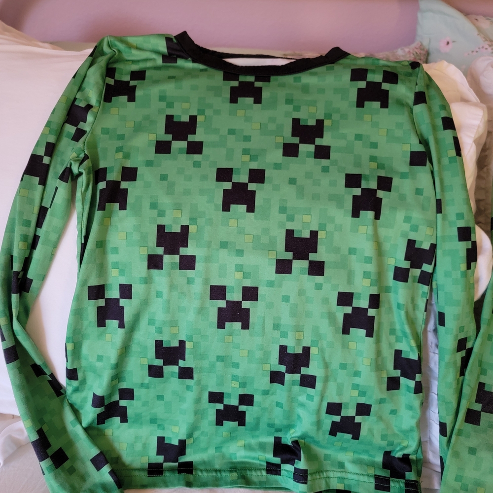 Cuddl Duds Minecraft Kids Pajamas - Picture 2 of 8